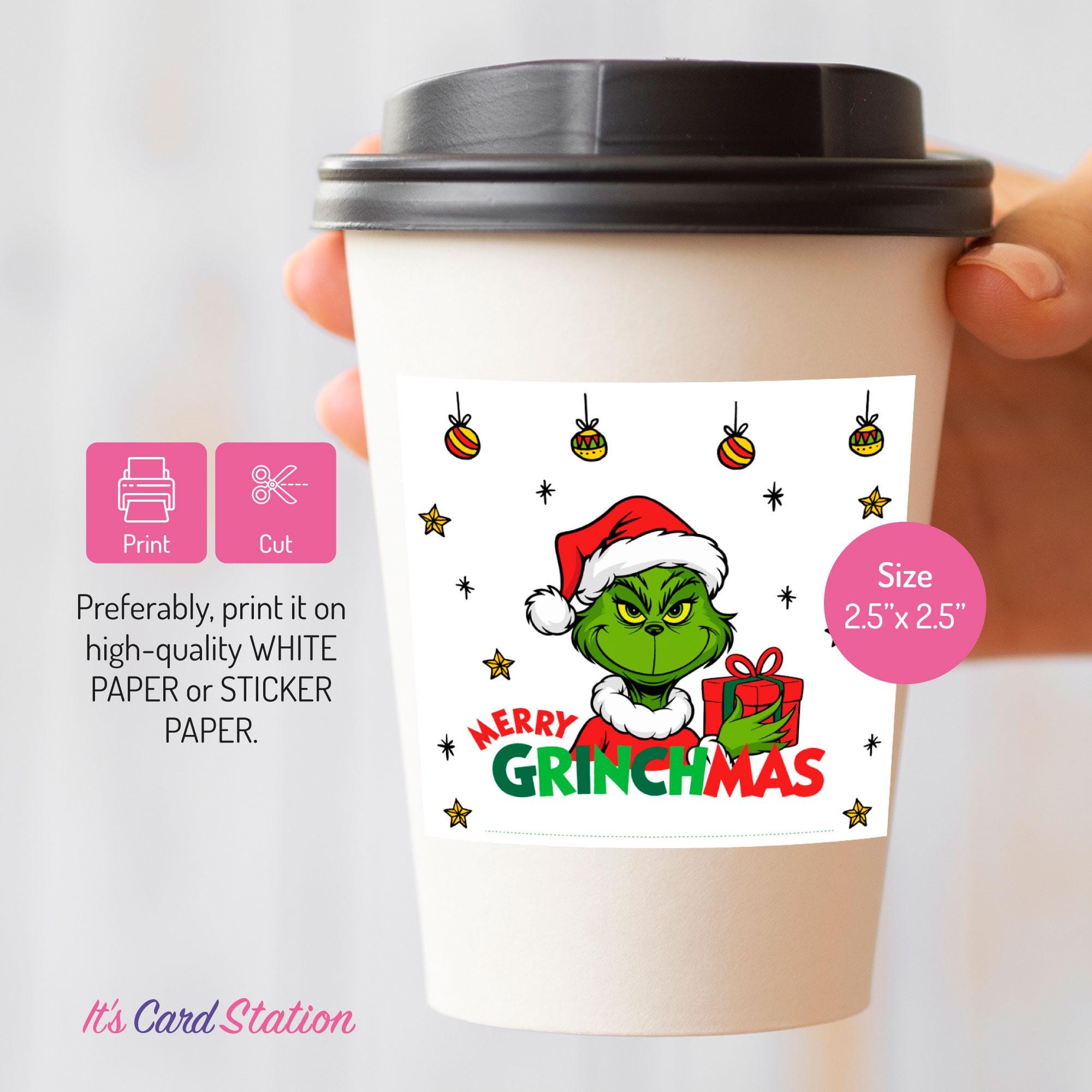 Merry Grinchmas Tags | Grinch Christmas Gift Tags | Printable Grinch ...