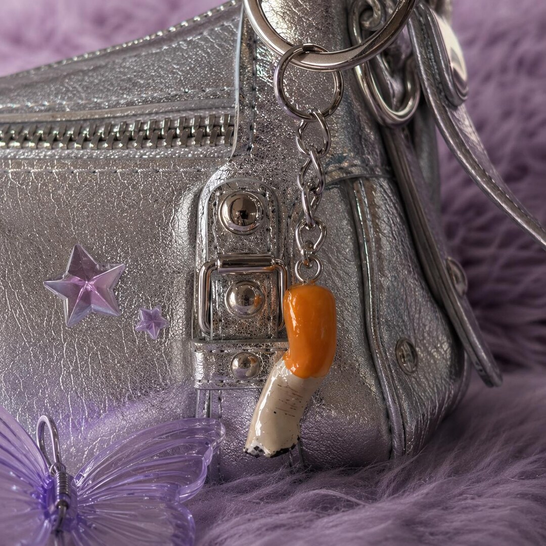 Handmade Cigarette Keychain - Etsy