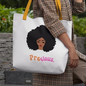 Prezent dla kobiety w stylu afro modna torba typu tote oryginalny pomysł na torbę prezent dla siostry dla matki prezent dla ukochanej miłośniczki stylu afro wyjątkowy prezent dla niej