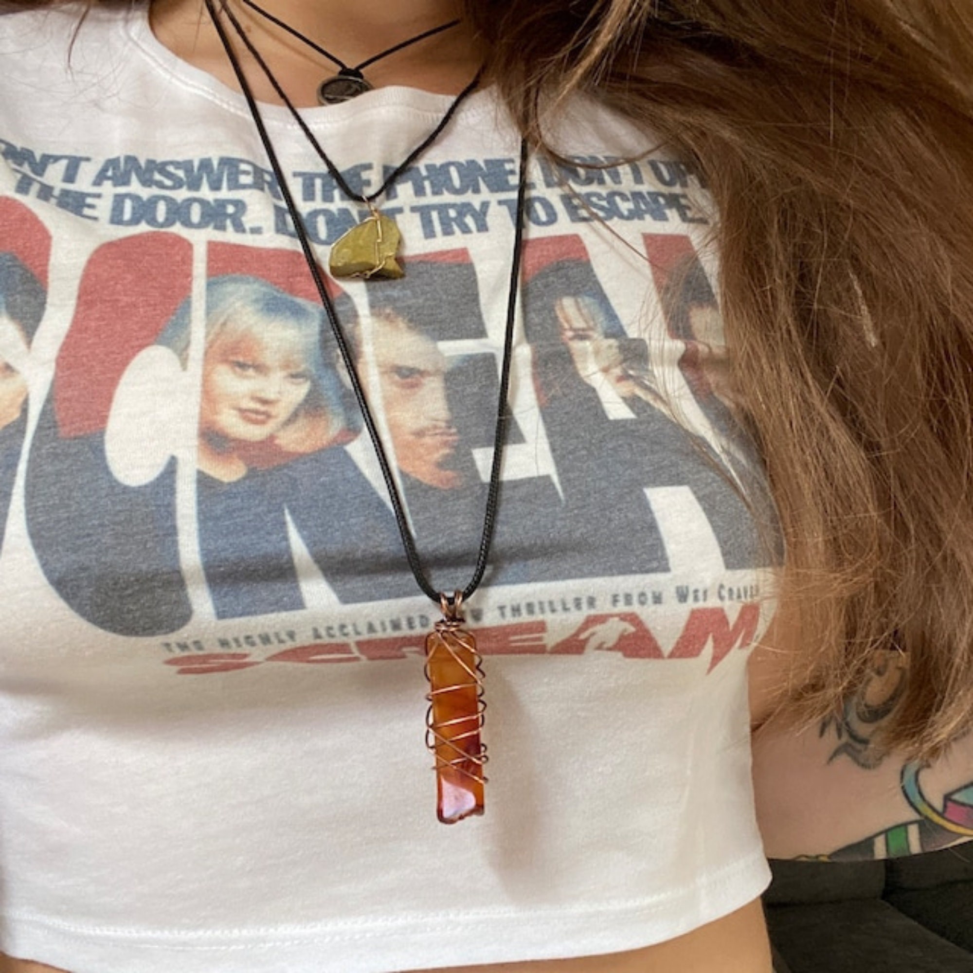 Scream Horror Crop Top Scary Movie Tops for Women Boho Etsy