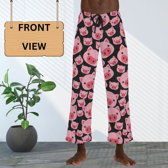 Men s Pajama Pants Cute Pigs Mens Pig Pyjama Pants Novelty Pajama Pants Mens Fun Pj s Humorous Pajama Pants Fun Pj s Gift for Him Etsy