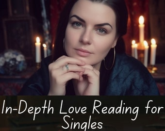 In-Depth Love Reading for Singles – Same Hour Reading -Discover Past Love, Present Relationships and Tarot Insights
