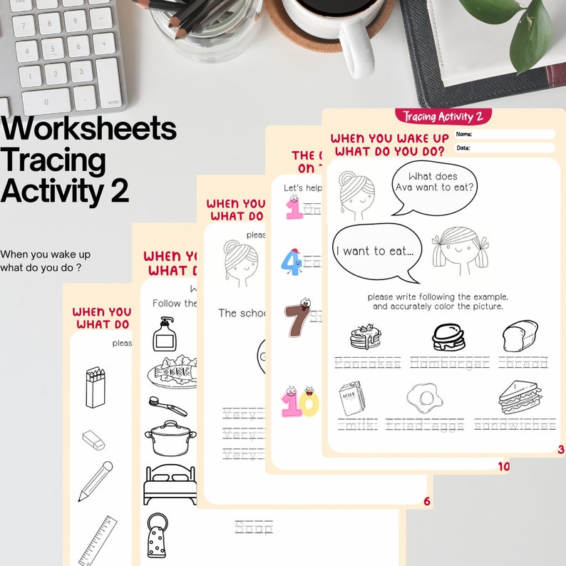Tracing Activity Preschool -worksheets Pre K ,printable ,tracing ...