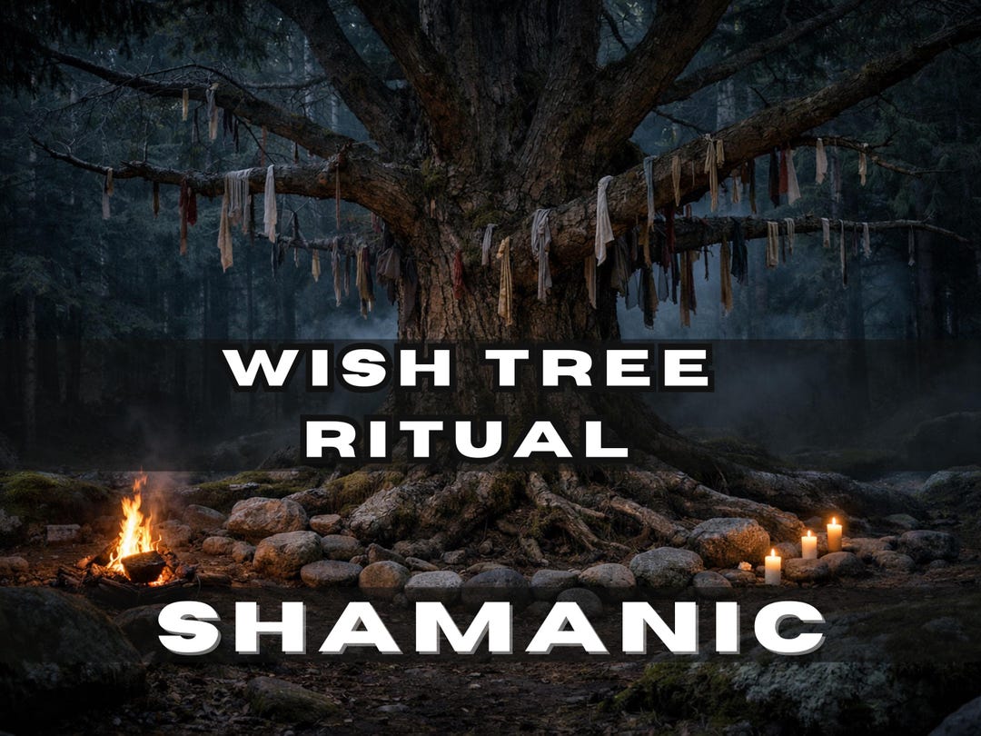 Sacred Wish Tree Ritual | Shamanic Rag-tying Ceremony for Dreams to ...