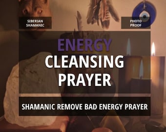 Preghiera sciamanica di purificazione energetica / Rimozione delle energie negative e del malocchio / PDF personalizzato