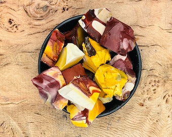 Mookaite Jasper Rough Stone - Natural Mookaite Jasper - Raw Crystals - Root Chakras
