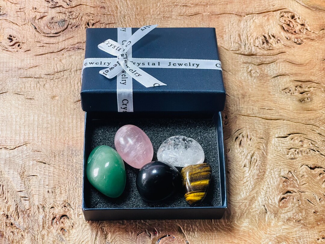Taurus Crystal Set - Zodiac Kit - Birthday Gift Box - Zodiac Crystals ...