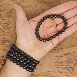 Apache Tears Stretchy Bracelets Apache Tears Stretchy Bracelets