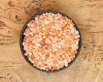 Himalayan Salt Crystal Chips - Gemstone Himalayan Chips - Semi Tumbled Stone - Mini Bottle Crystal - Bulk Crystal Chips - 3-5mm