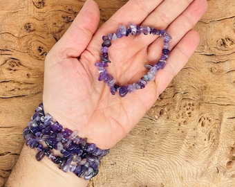 Braccialetto Di Cristallo Di Quarzo Curativo Con Pietre Preziose Arcobaleno Mult - Foto 11