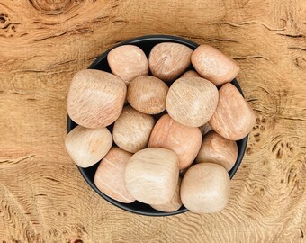SunStone Tumbled Stone - Polished SunStone - Gemstone Crystals - Loose Stone - Smooth Crystals