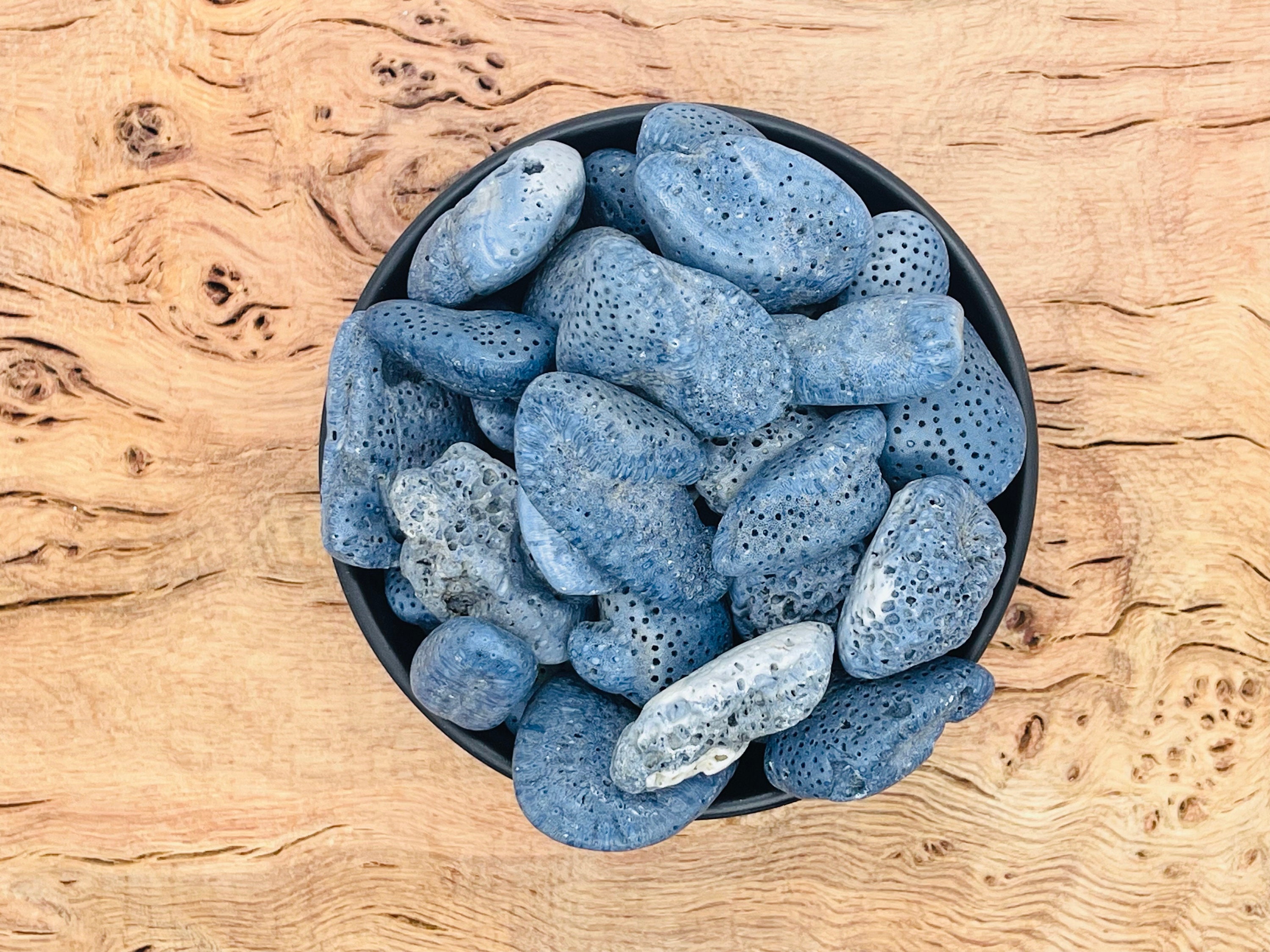 Blue Coral Jasper - Meditation Crystal - Natural Blue Coral