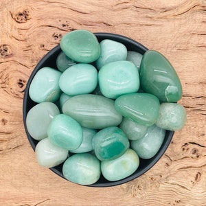 Green Aventurine Tumbled Stone - Aventurine Crystal - Green Aventurine Polished Stone - Crystal Gift