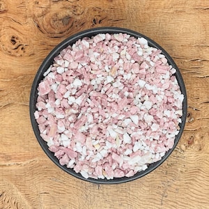 Pink Tourmaline Crystal Chips - Gemstone Pink Tourmaline Chips - Semi Raw Stone - Mini Bottle Crystal - Bulk Crystal Chips - 3-5mm