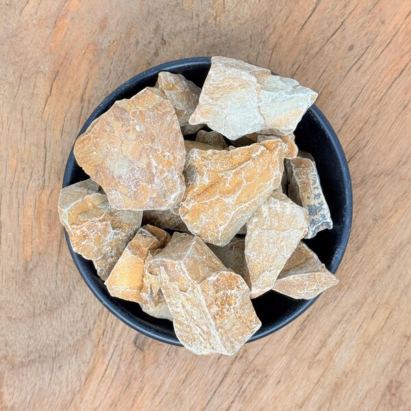 Jaspe nogal en bruto - Piedra curativa natural para la conexión a tierra y el equilibrio.