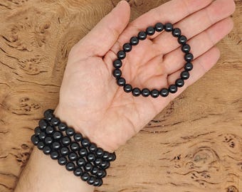 Bracciale Con Chip Di Tormalina Nera: Gioielli In Cristallo - Foto 2