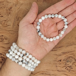 Rainbow MoonStone Bracelet Gemstone Beads - Natural Crystals Stretchy Bracelets - Beads Bracelets - Chakra Healing - Bulk Lots