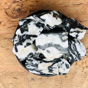 Zebra Calcite Rough Stone - Zebra Calcite Premium Quality - Loose Stone - Healing Stones