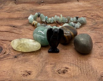 Prosperity Crystal Set - Prosperity & Success Crystal Kit – Healing Crystals for Wealth GrowthSuccess