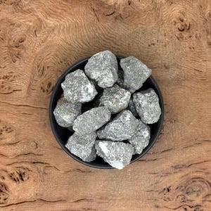 Arsenopyrite Rough Stone - Metallic Raw Mineral Specimen - High-Energy Collector Stone - Earthy Silver Crystal Display - Bulk Crystals