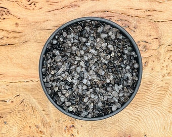 Smoky Quartz Crystal Chips - Gemstone Smoky Quartz Chips - Mini Bottle Crystal - Bulk Crystal Chips - 3-5mm