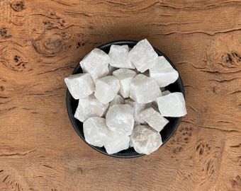 Kamień surowy alabastrowy - surowy bryła alabastru - kryształy hurtowe - kamienie lecznicze - Love White Stone