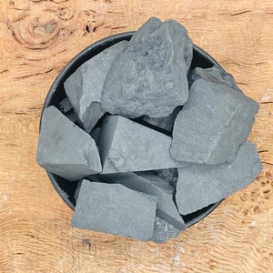 Shungite Rough Stone - Raw Shungite - Real Crystals - Crystal Shop Bulk Lot