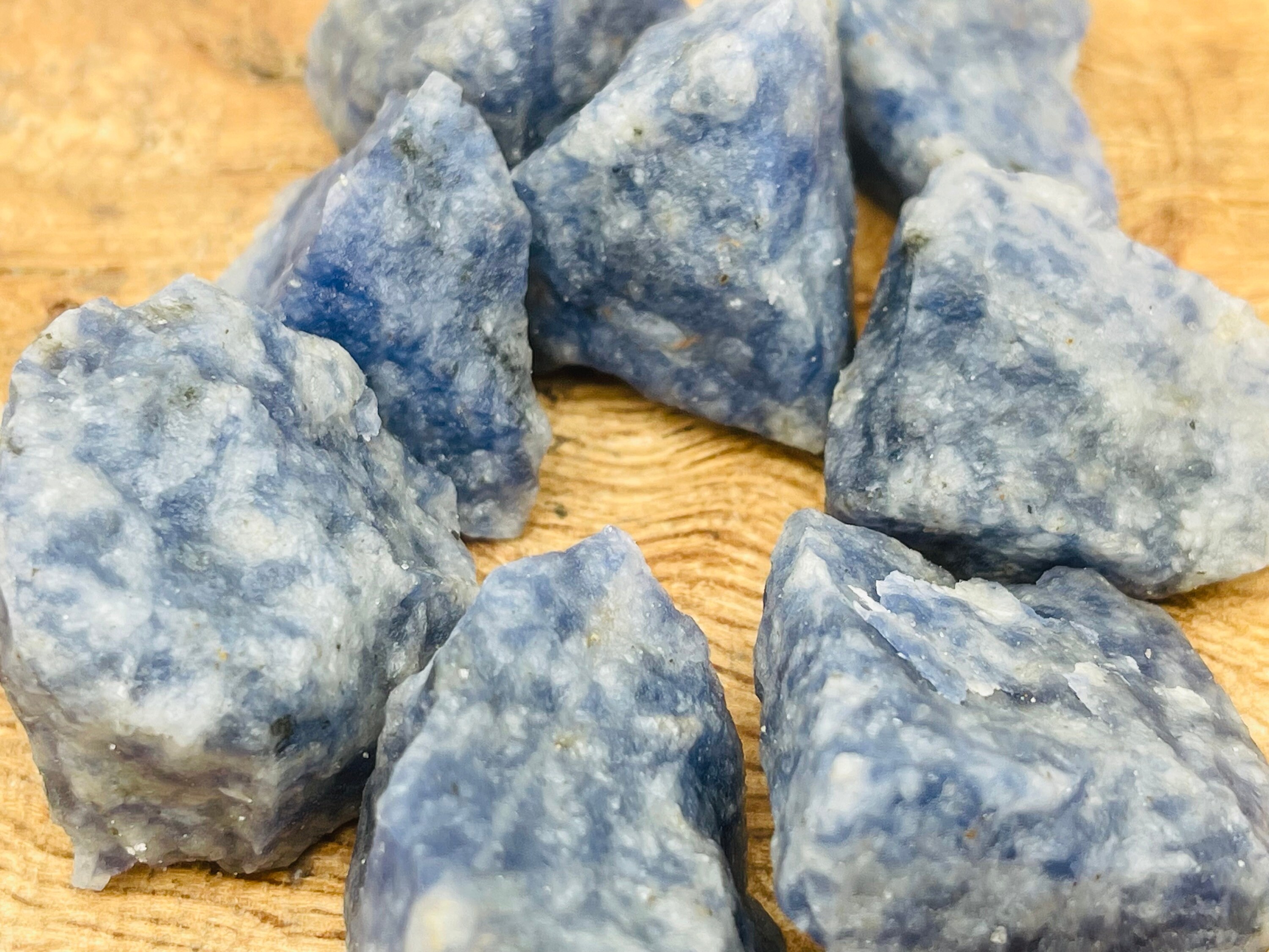 ブルージャスパー原石 - 天然石 - ブルージャスパー宝石 - 幸運