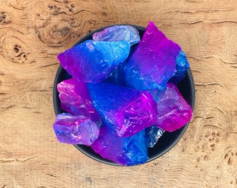 Multicolor Aura Kristall - Regenbogen Aura Quarz - Edelstein Aura Stein - Großhandelskristalle