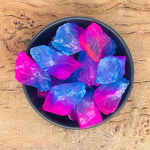 Rough Multicolor Aura Crystal - Rainbow Aura Quartz - Gemstone Aura Stone - Wholesale Bulk Crystals