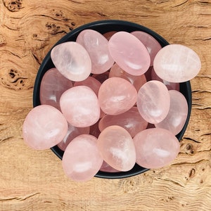 Rose Quartz Tumbled Stone - Gemmy Rose Quartz - Wholesale Rose Quartz - Healing Energy - Meditation