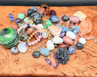 Mystery Crystal Box - Crystals - Bracelets - Energy Crystals - Metaphysical Gift Box - Healing Crystal Mystery Box - Suprise Box