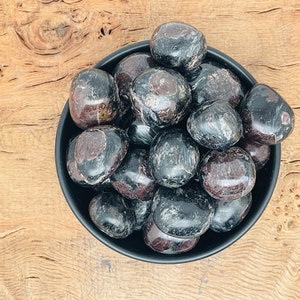 Astrophyllite Tumbled Stone - Polished Crystals - Root Chakras - Crystal Store