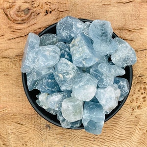 Celestite Rough Stone - Celestite Unpolished Celestite - Third Eye - Celestite Jewelry