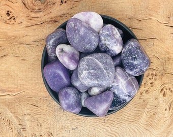Lepidolite Tumbled Stone - Sweet Dreams Peace Crystal - Crystal with Mica - Wholesale Lots