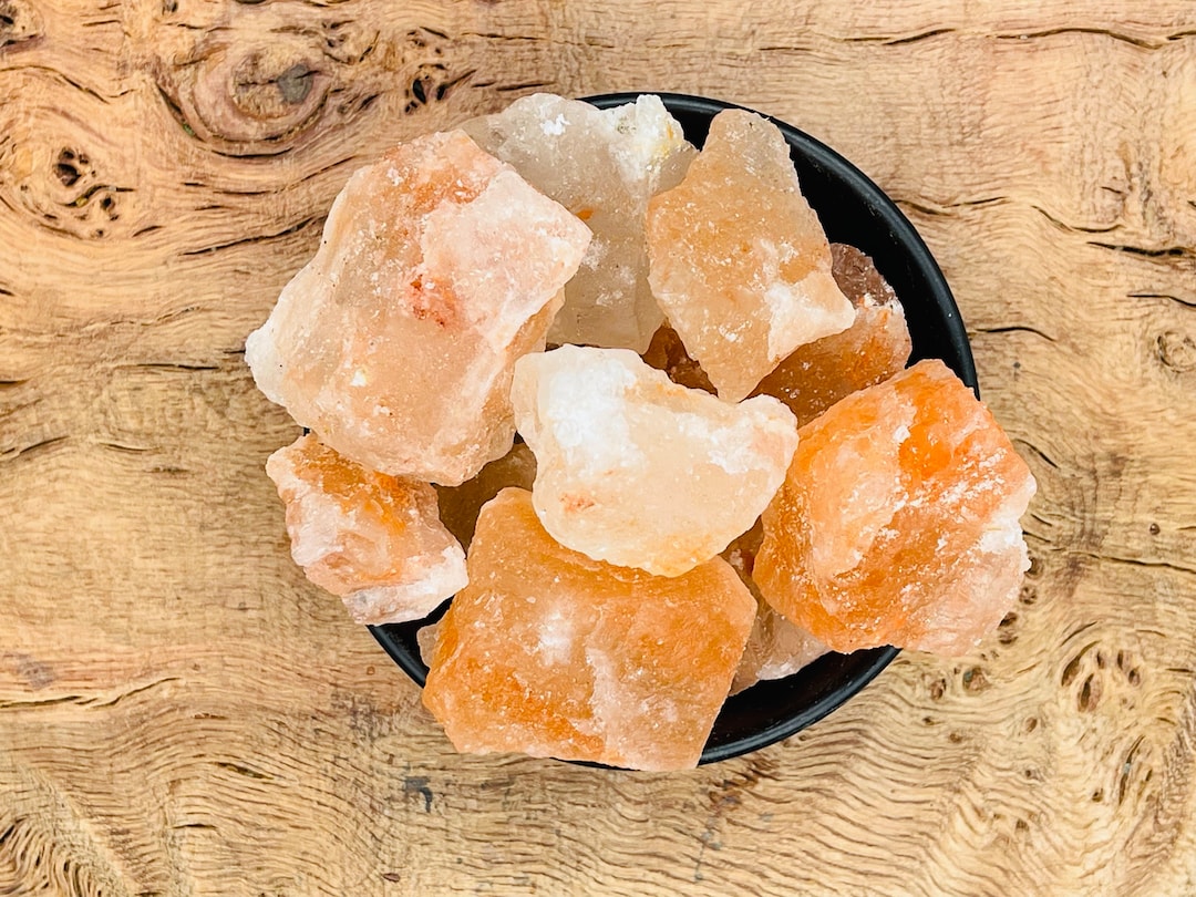 Himalayan Salt Rough Stone Himalayan Salt Chunk Reiki Healing Crystals