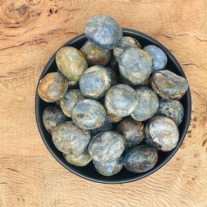 Kyanite Tumbled Stone - Blue Kyanite Crystals - Pocket Stone - Meditation Kyanite - Throat Chakra