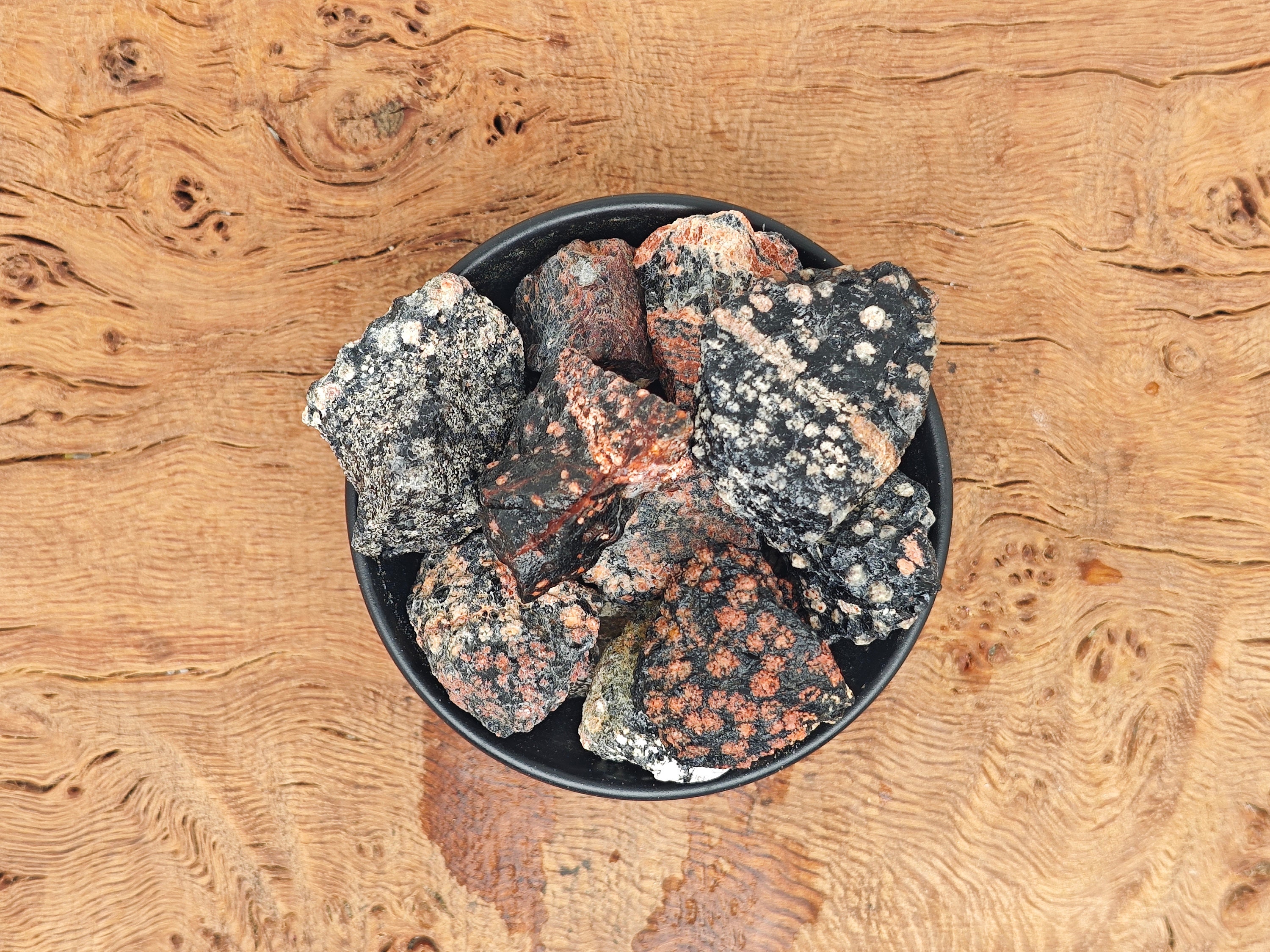 Plum Blossom Rough Stone - Raw Plum Blossom Jade - Natural Stone