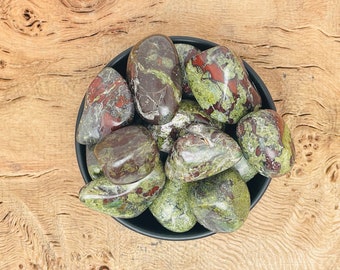 Dragon Blood Tumbled Stone - Healing Crystals - Dragon Blood Jasper - Wholesale Crystals