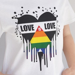 Punk Rainbow Heart Shirt Unisex Shirts Coexist Emo Shirt Love Shirt Pride Shirt Goth LGBTQ Shirt Gothic Shirt Rainbow Shirt Grunge Shirt