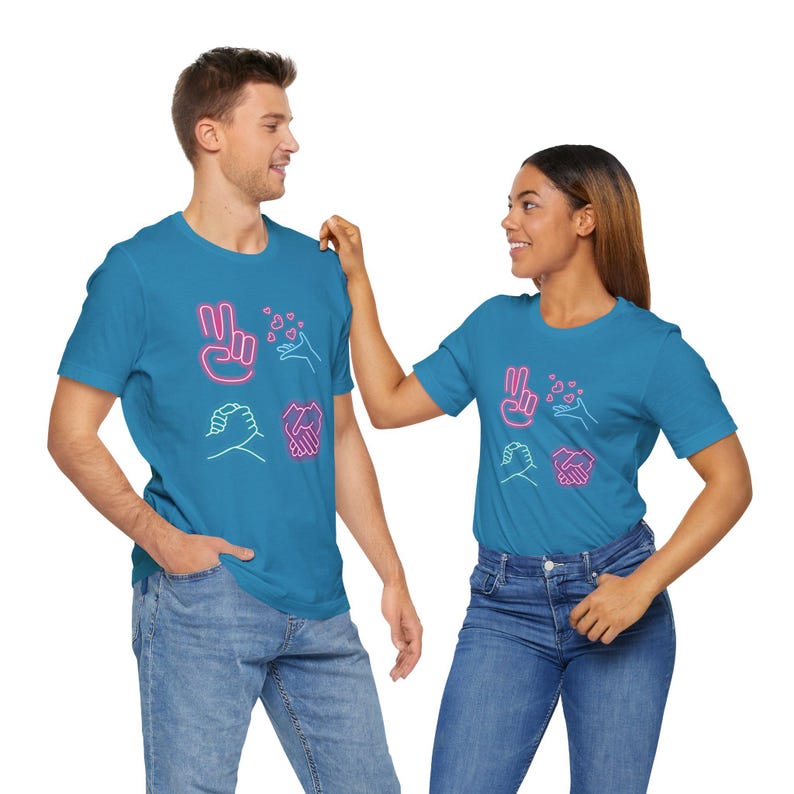 Neon Peace Love Unity Respect Shirt Positivity EDM PLUR Shirts Coexist ...