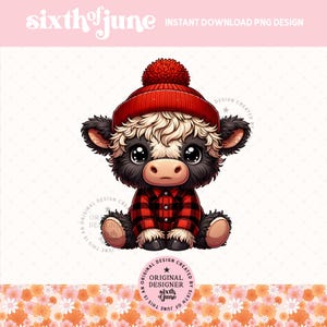 Highland Cow Png, Highland Cow Design, Cow Printable, Western Png, Cow Bundle, Highland Cow Art,Cute Cow Png, Western Sublimation, DTF, POD