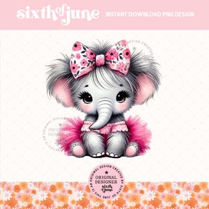 Tutu printanier mignon avec éléphant Png, design en sublimation de décoration printanière safari, graphiques d'été pour chambre d'enfant dans la jungle, png pour amoureux des éléphants, tshirt éléphant