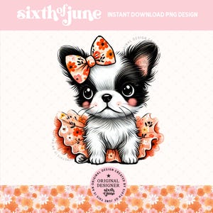 Niedliche Frühlings Tutu Französische Bulldogge Welpe Png, Hundeliebhaber Geschenk Designs, Hundemutter Sublimation, Tier Haustier Einladung Grafiken, Hunderasse Tshirt Png