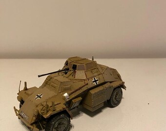 Véhicule Militaire Miniature SD KFZ 222 – échelle 1/43, Tunisie, Altaya, Neuf