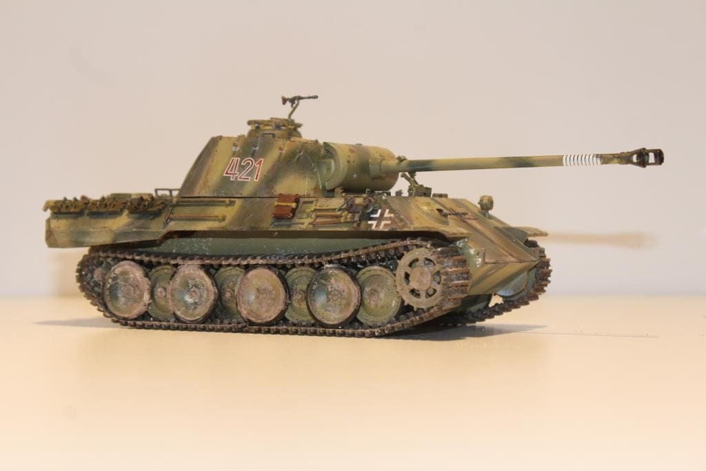 イタレリ　Sd. Kfz. 171 Panther Ausf A 1:35 イタレリ Sd. Kfz. 171 Panther Ausf A 1:35 - メルカリ