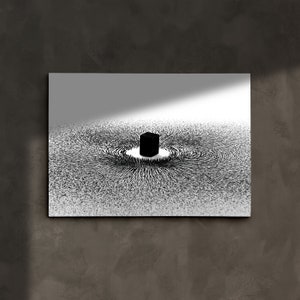 Meca Eterna - Tela Kaaba - Presente Muçulmano Ideal - Arte de Parede Islâmica