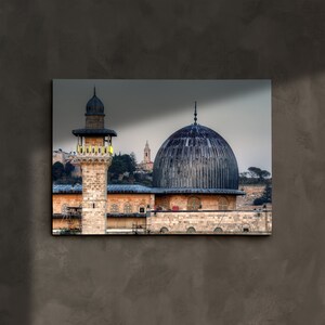Whispers of the Al-Aqsa | Islamic Home Decor | Islamic Art | Islamic Canvas | Muslim Gifts | Masjid Al Aqsa | Islamic Wall Art