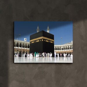 Sacrosanct Kaaba- Islamic Wall Art for Eid Celebrations