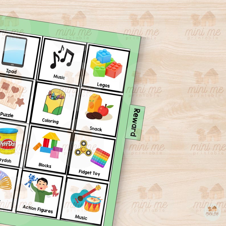 Visual Communication Book: School Edition- Special Education, Calming ...
